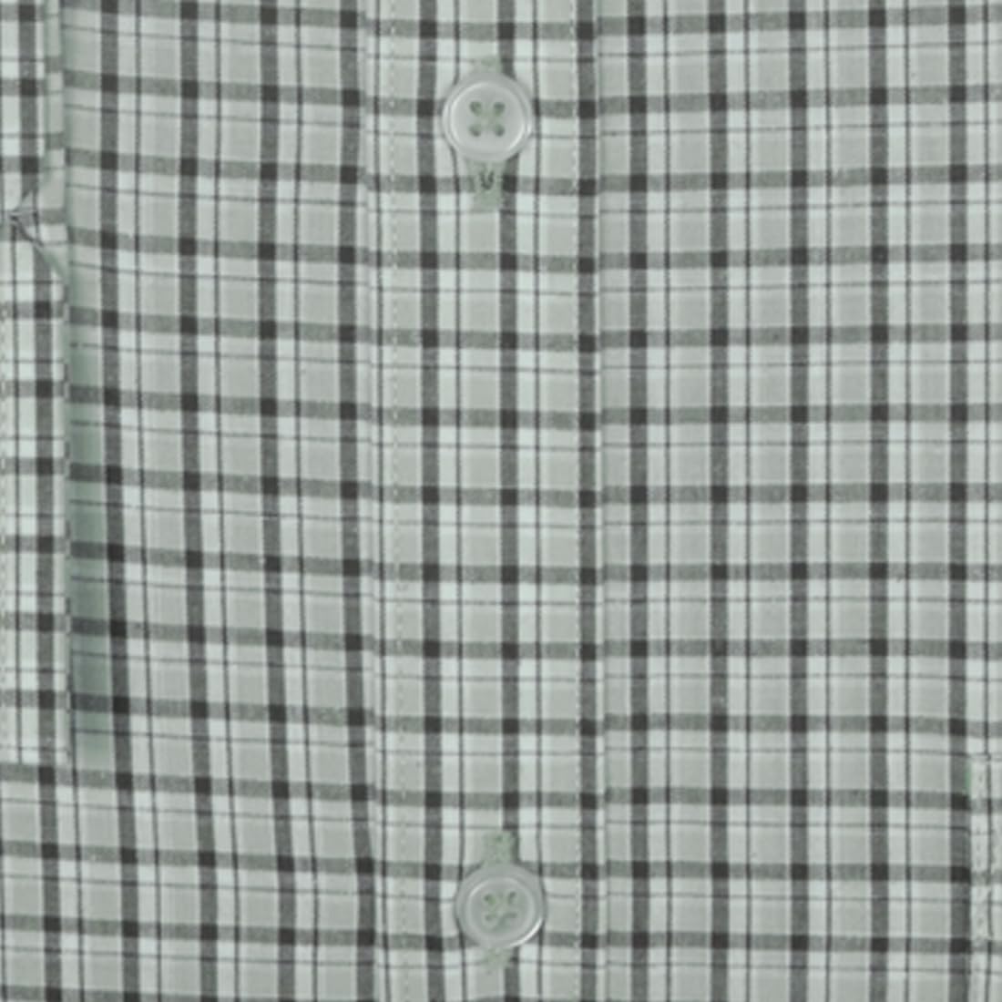 ACCOX Men's Breathable Cotton Full Long Sleeves Checkered Regular Fit Formal Shirt for Men (O_GCR399)