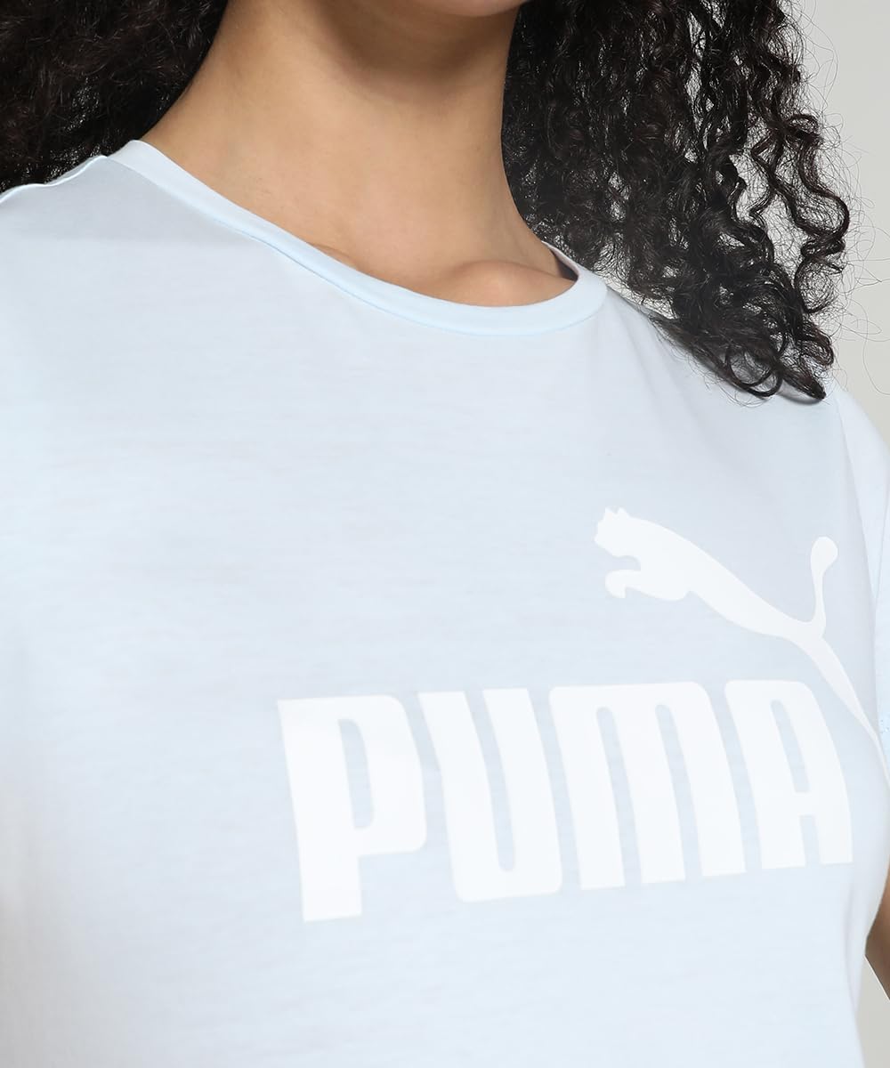 Puma Women's Solid Classic Fit T-Shirt