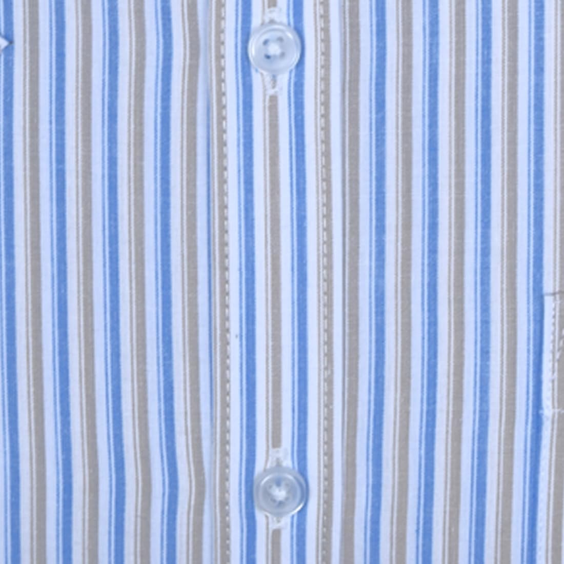 ACCOX Men's Breathable Cotton Half Sleeves Striped Regular Fit Formal Shirt for Men (O_GCR409)