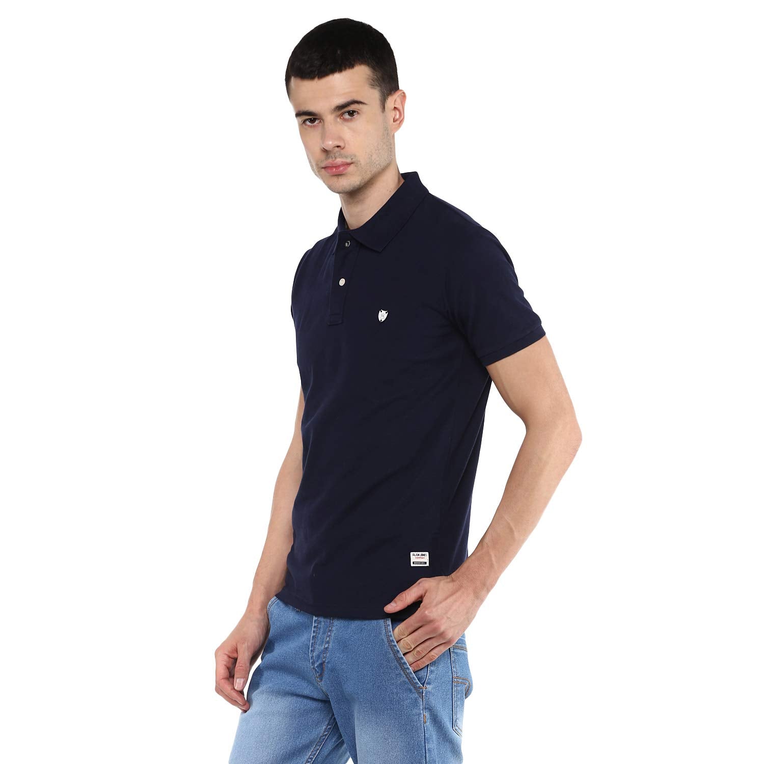 Alan Jones Clothing Solid Slim Fit Men's Polo- Pack of 2-2