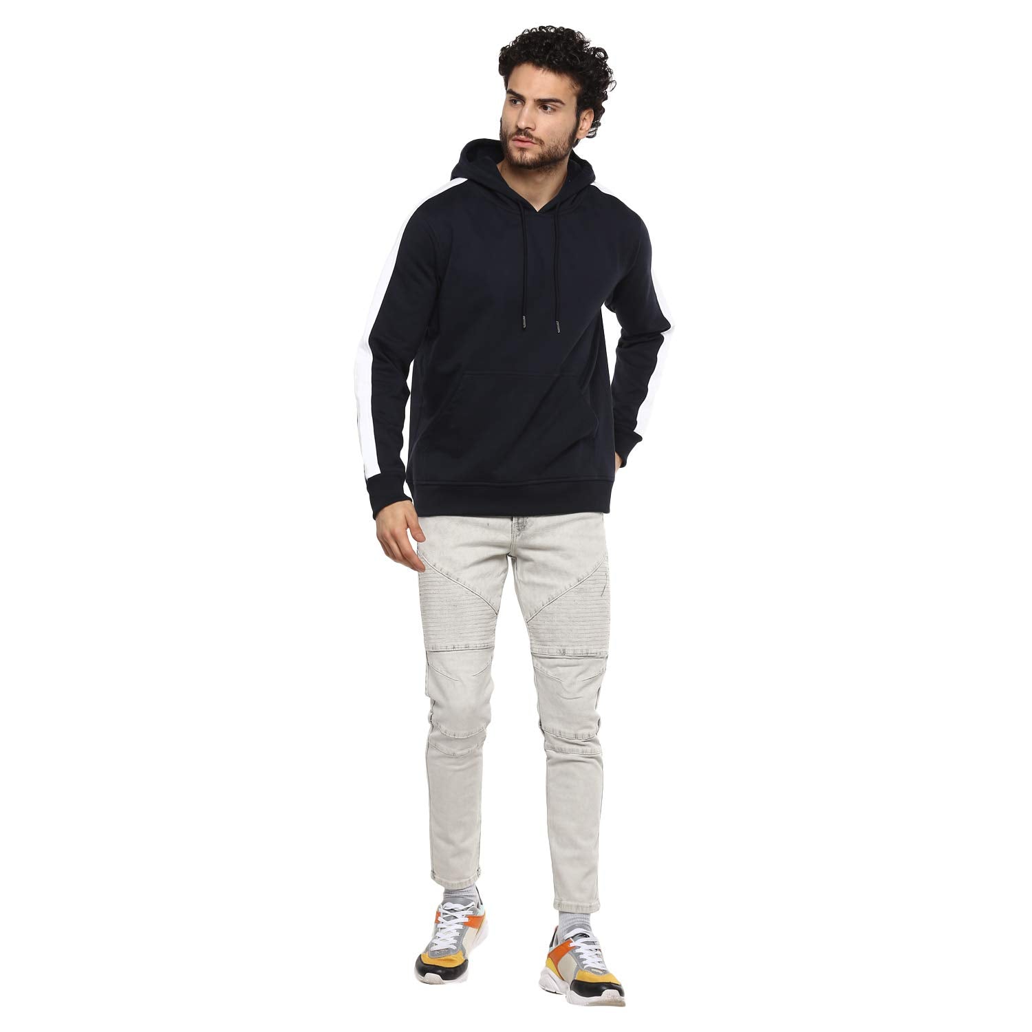 Alan Jones Clothing Men's Fleece Hooded Hoodie-4