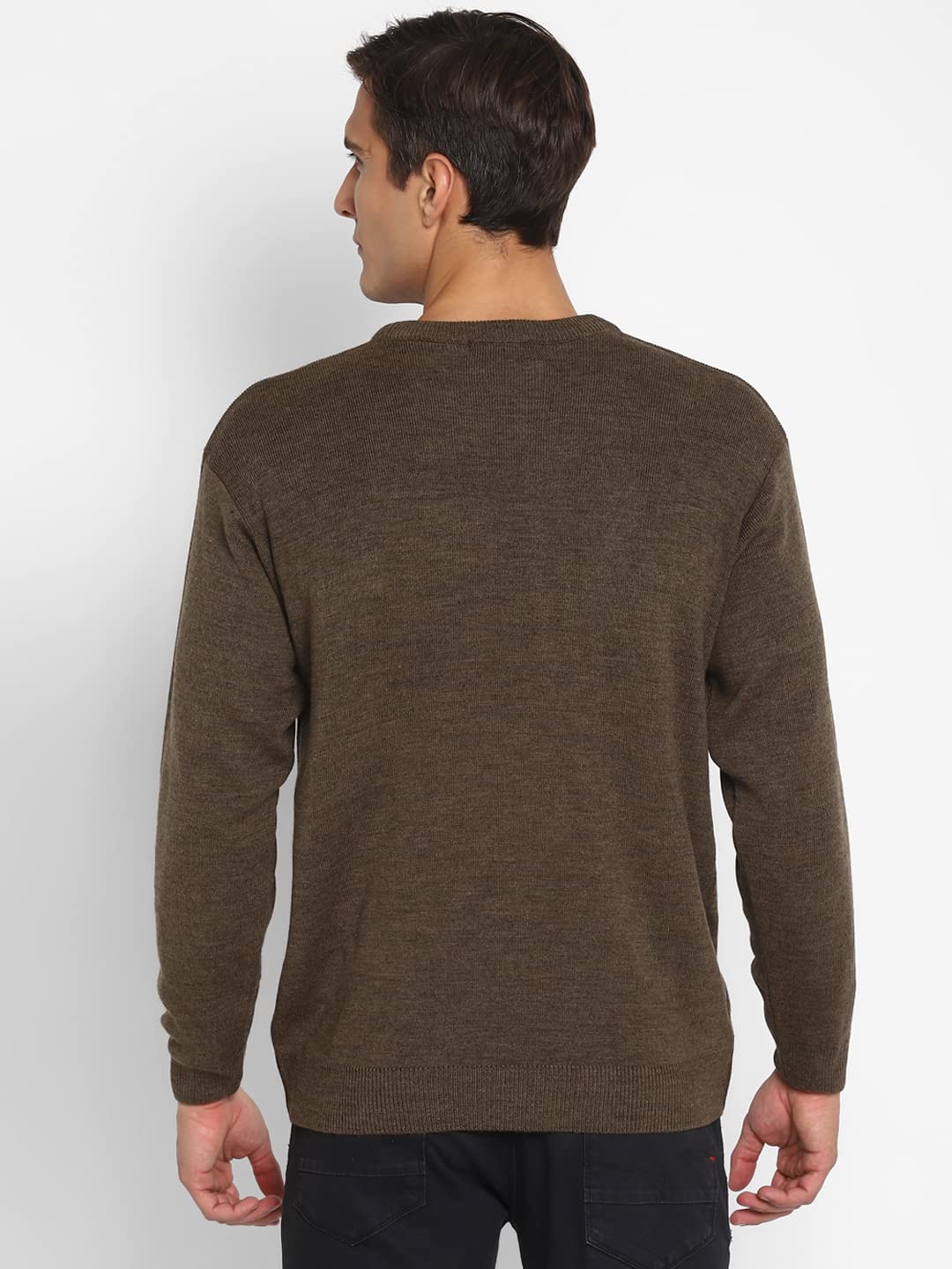 Alan Jones Clothing Men's Acrylic Round Neck Sweater