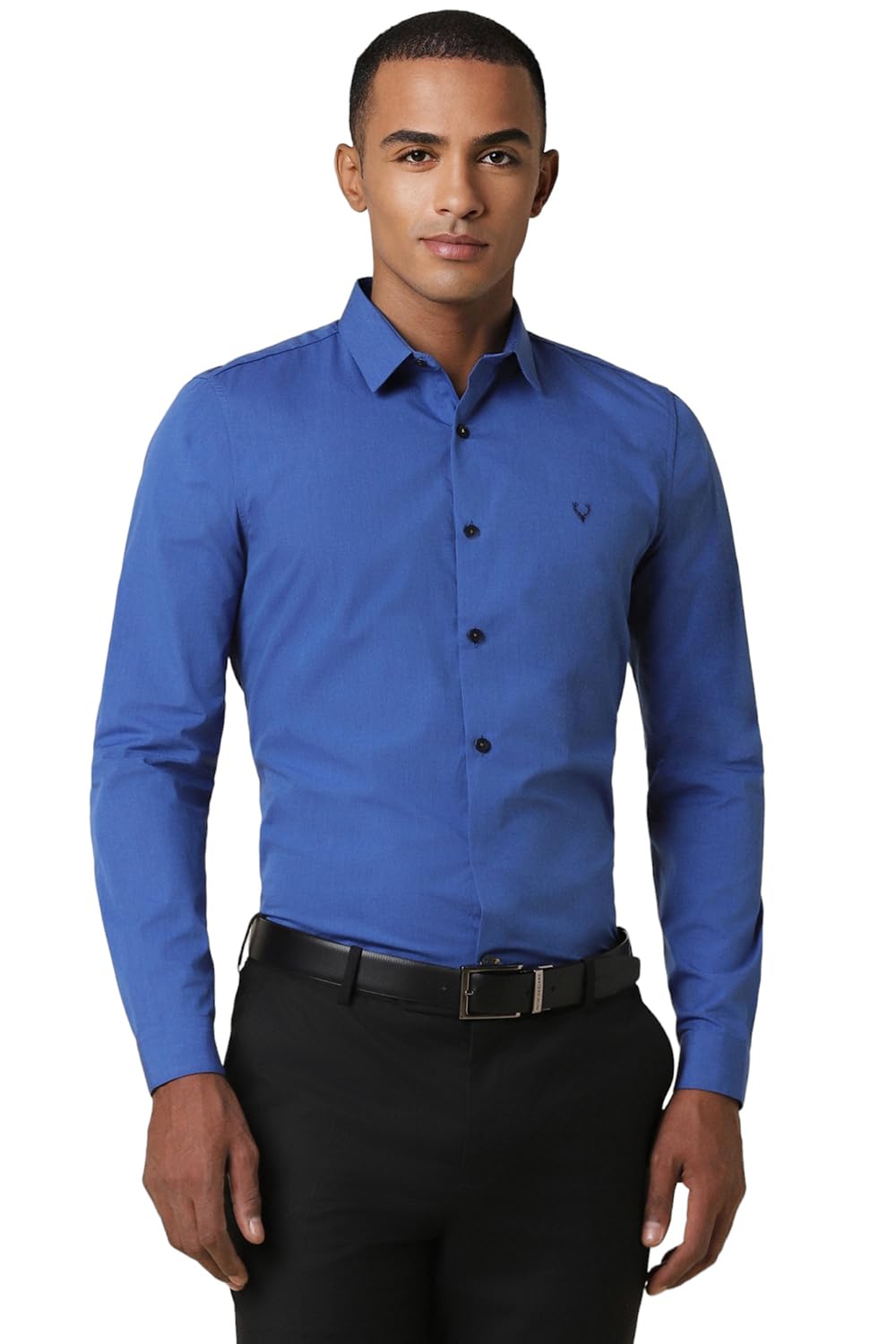 Allen Solly Men's Solid Slim Fit Shirt