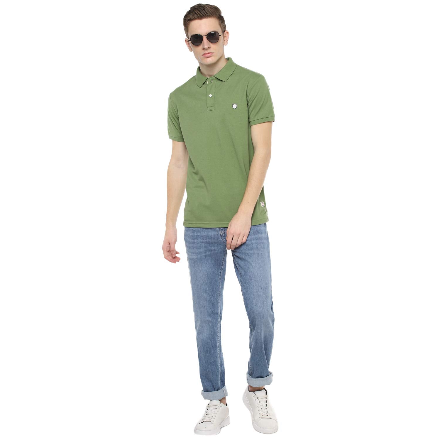 Alan Jones Clothing Men's Slim Fit Polo T-Shirt-4