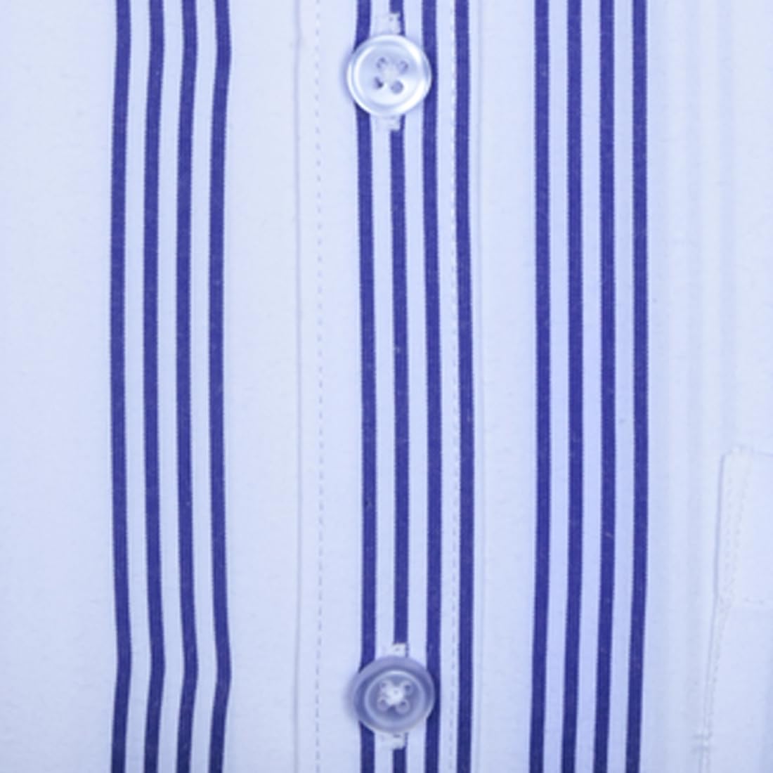 Accox Men's Cotton Striped Formal Shirt (B0CD7XGG2H)