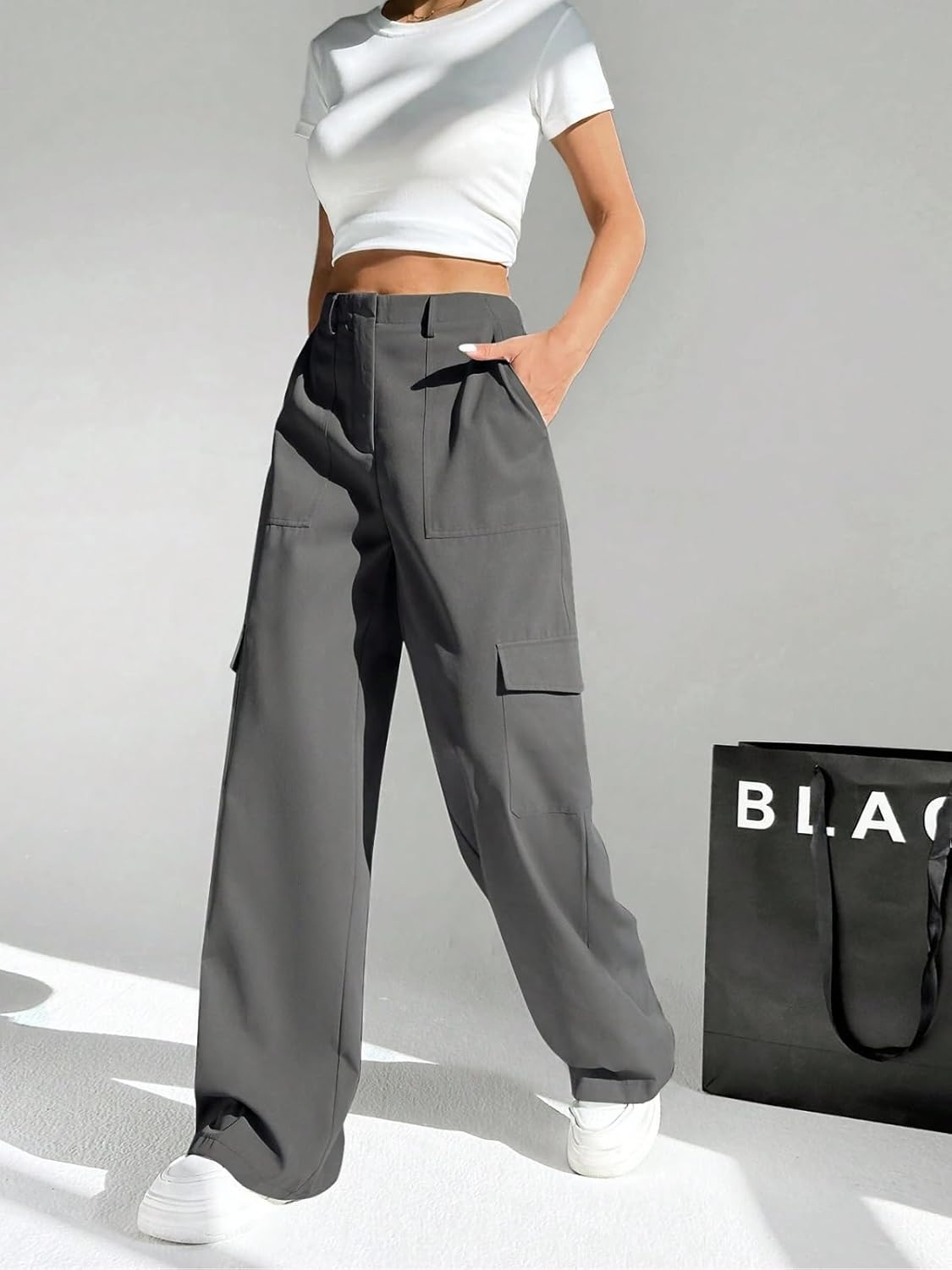 GRECIILOOKS Trousers for Women