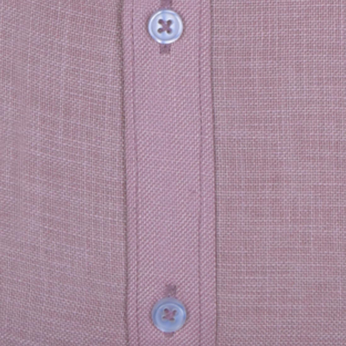 ACCOX Men's Breathable Cotton Linen Full Sleeves Regular Fit Plain Formal Shirt for Men (S_GCR373)