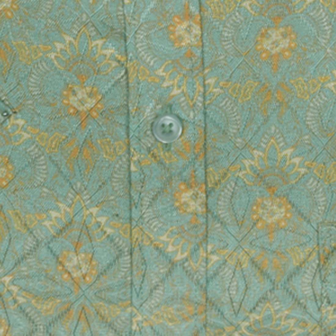 Accox Men's Cotton Printed Formal Shirt (B0DJ5K7B9Q)