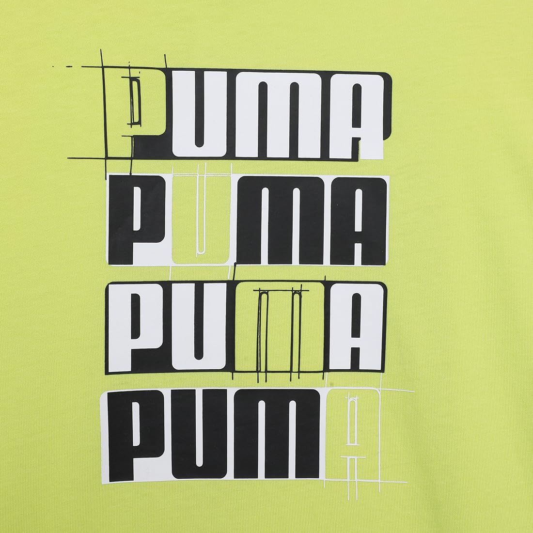 Puma Boy's Printed Regular Fit T-Shirt