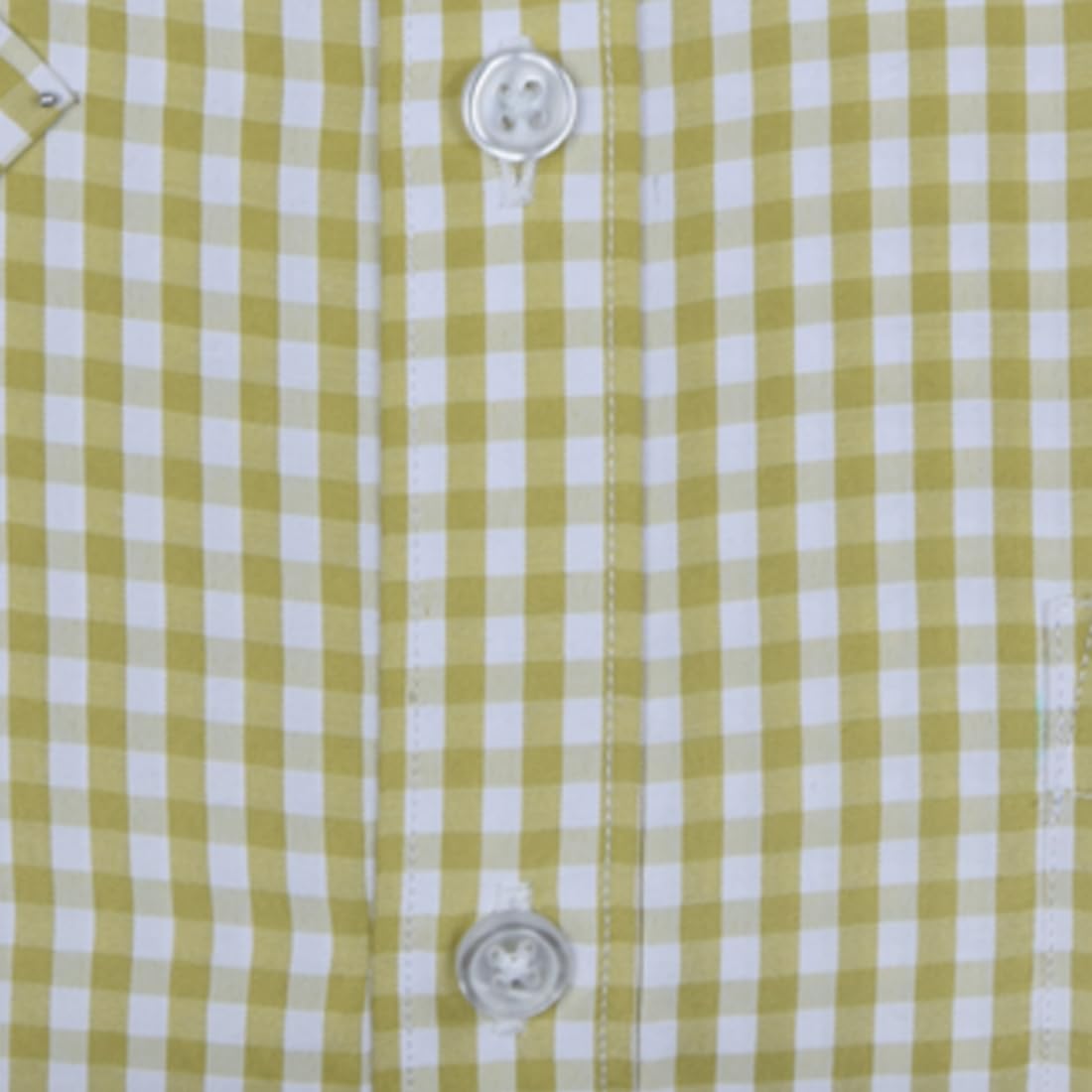 Accox Men's Cotton Checkered Formal Shirt (B0CZDZM772)