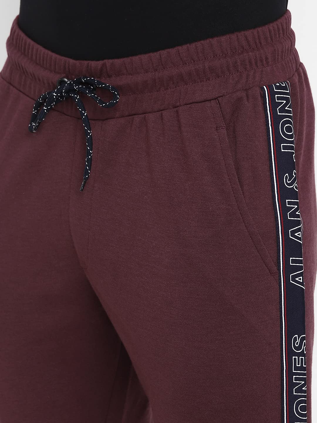 Alan Jones Clothing Men's Side Tape Joggers Track Pants