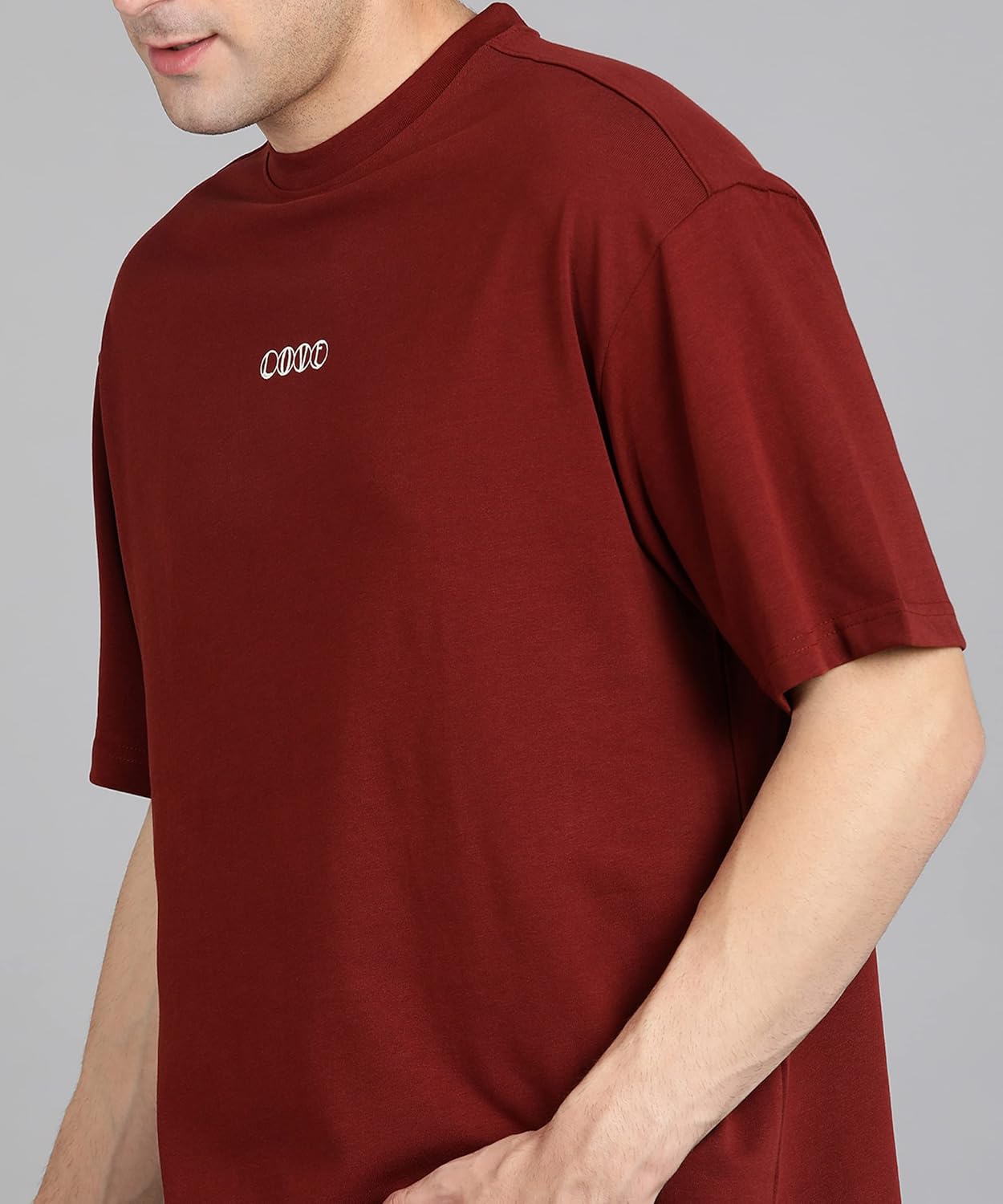 Alan Jones Clothing Men's Printed Premium Heavy Gauge Cotton Oversized T-Shirt-5