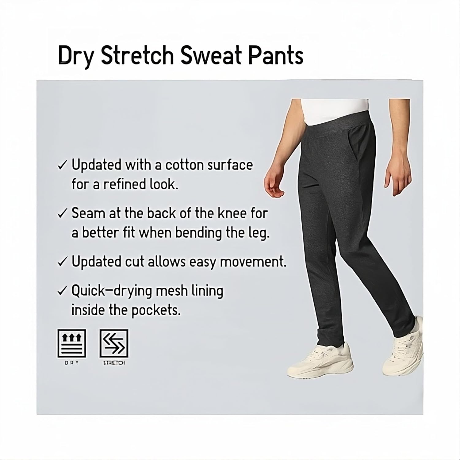 Alan Jones Clothing Men's Stretchable Solid Cotton Trackpant