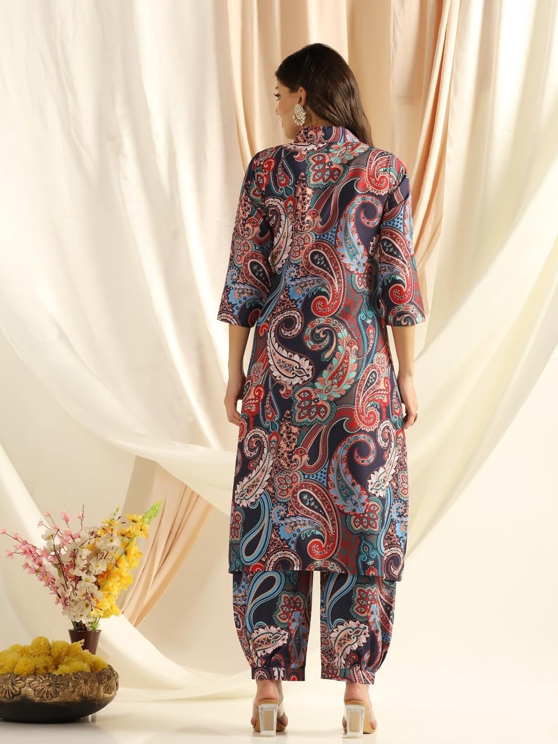 GRECIILOOKS Women's Cotton Blend Co Ord Set