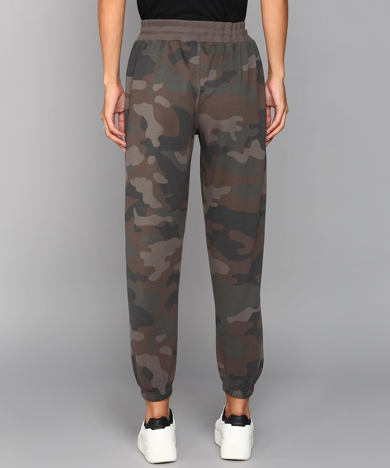 Alan Jones Clothing Women's Slim Fit Poly Cotton Track Pant