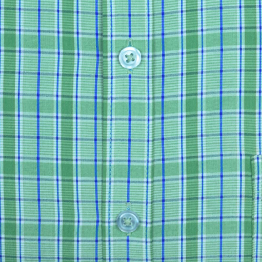 Accox Men's Cotton Checkered Formal Shirt (B08KGFGXX5)