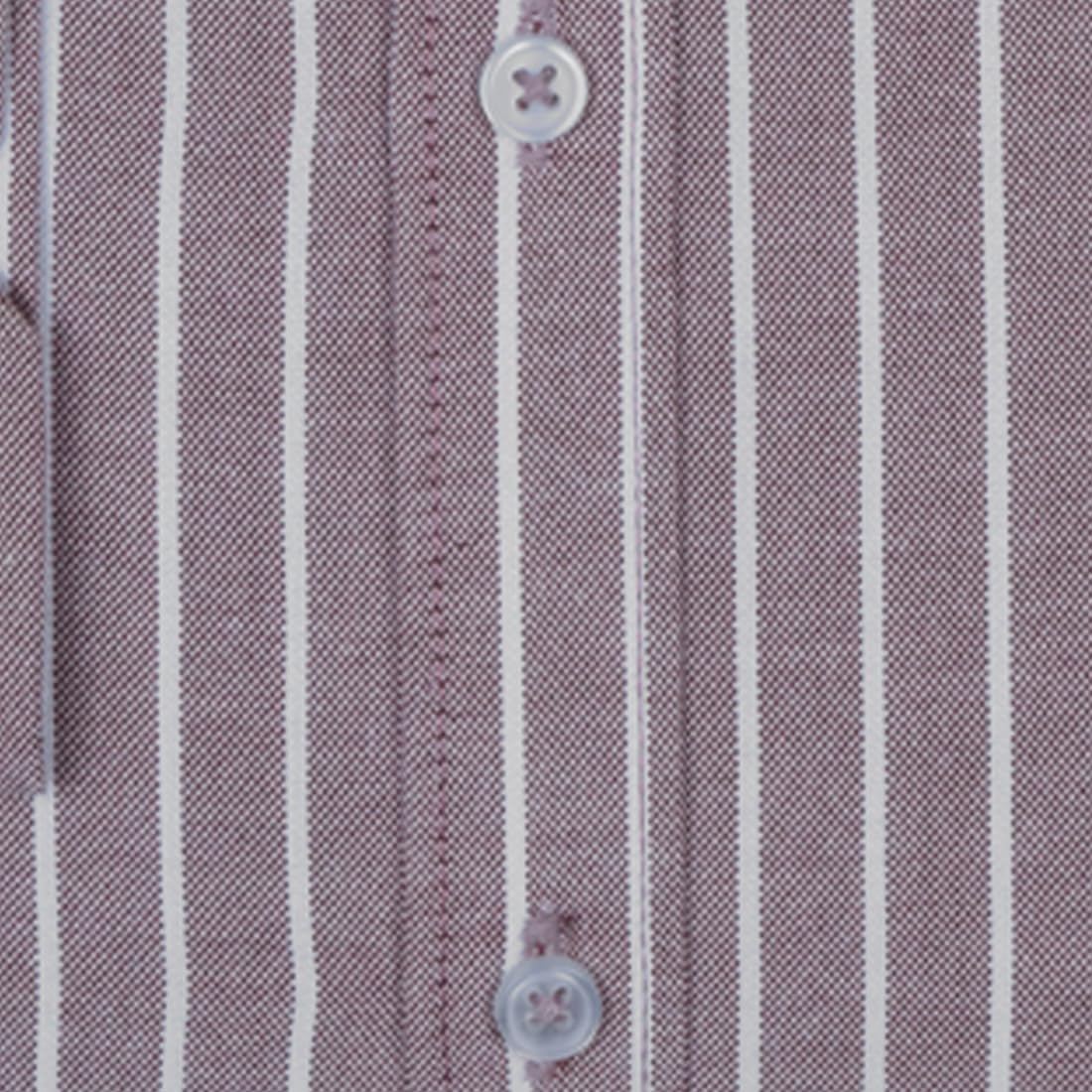 ACCOX Men's Breathable Cotton Full Long Sleeves Striped Regular Fit Formal Shirt for Men (O_GCR382)