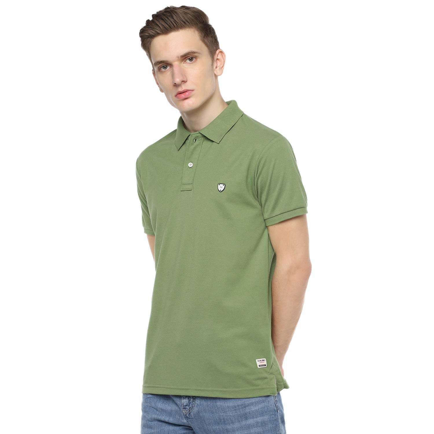 Alan Jones Clothing Solid Slim Fit Men's Polo- Pack of 2-5