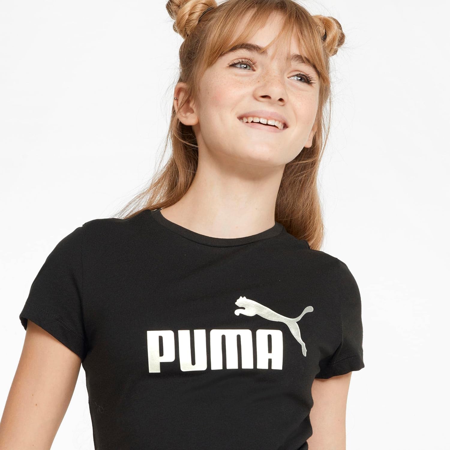 Puma Girl's Regular Fit T Shirt
