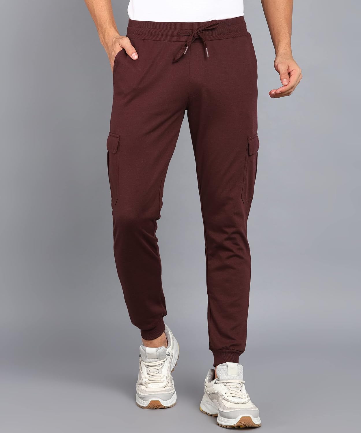 Alan Jones Clothing Men's Cargo Joggers Track Pant