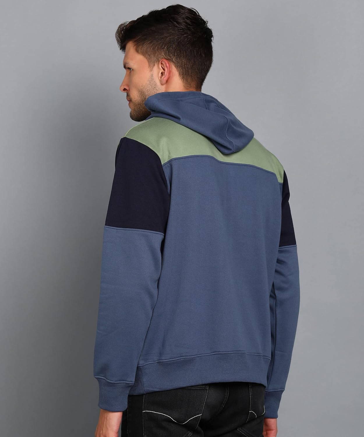 Alan Jones Clothing Men's Cotton Blend Hooded Sweatshirt-5