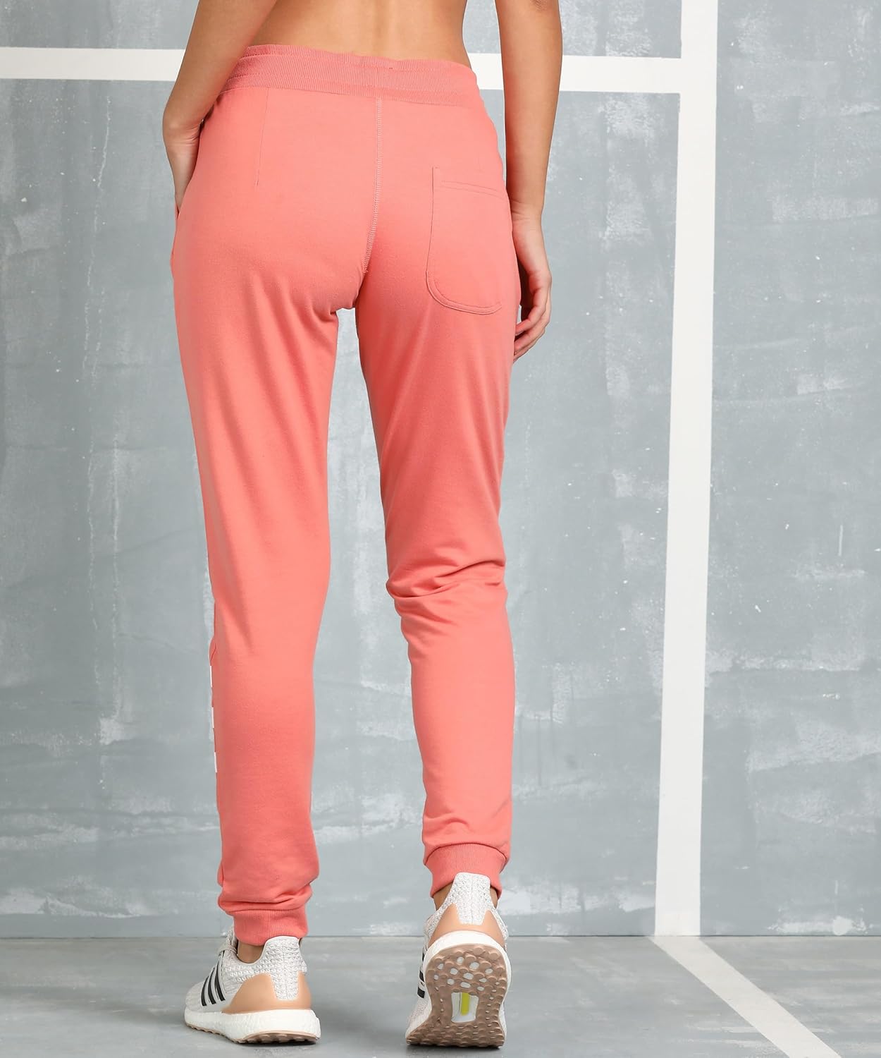 Alan Jones Clothing Women's Solid Slim Fit Joggers Track Pant