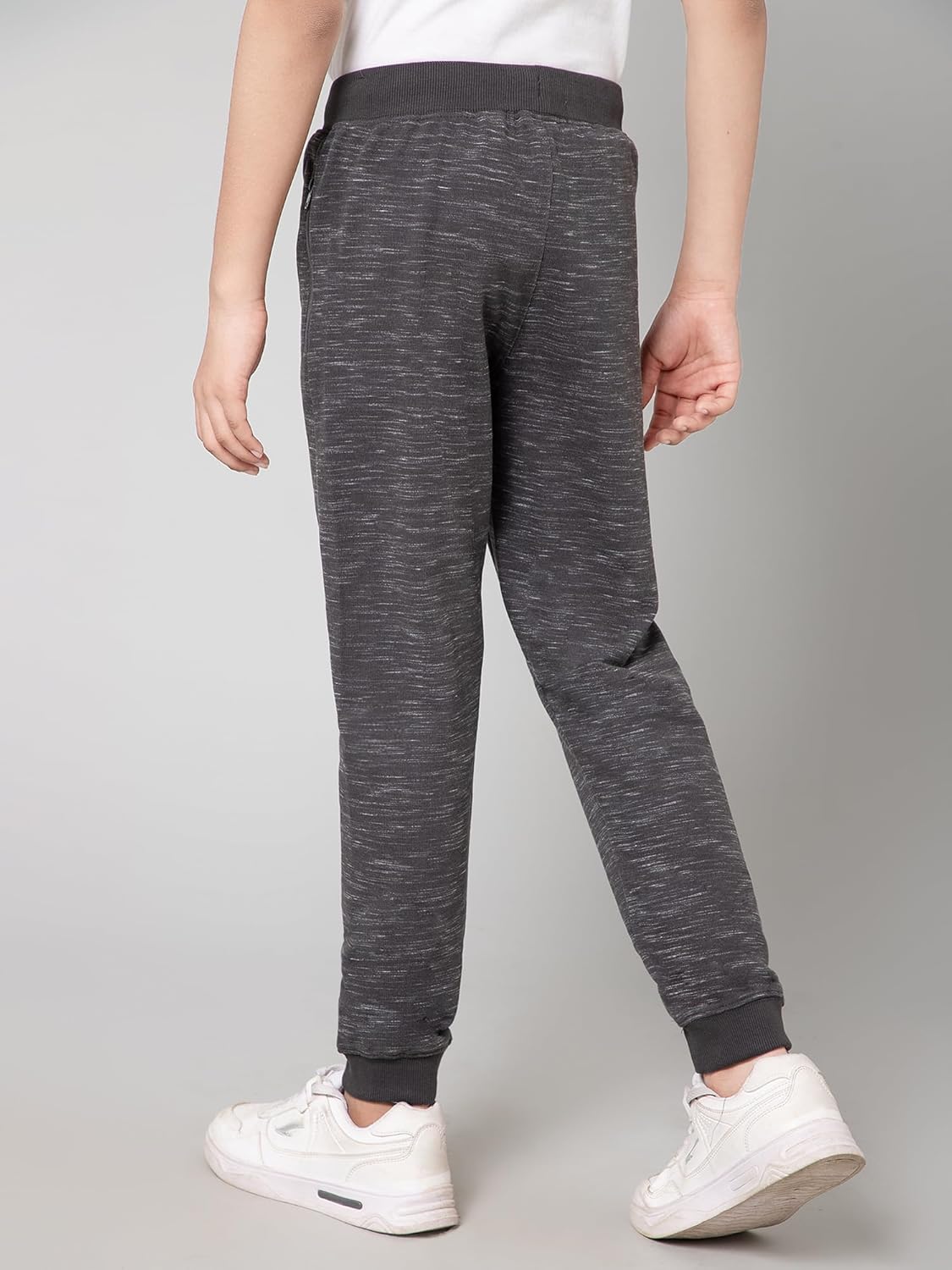 Alan Jones Clothing Boys Solid Joggers Trackpants