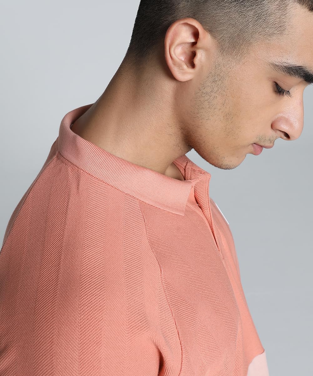 Puma Men's Color Block Regular Fit T-Shirt