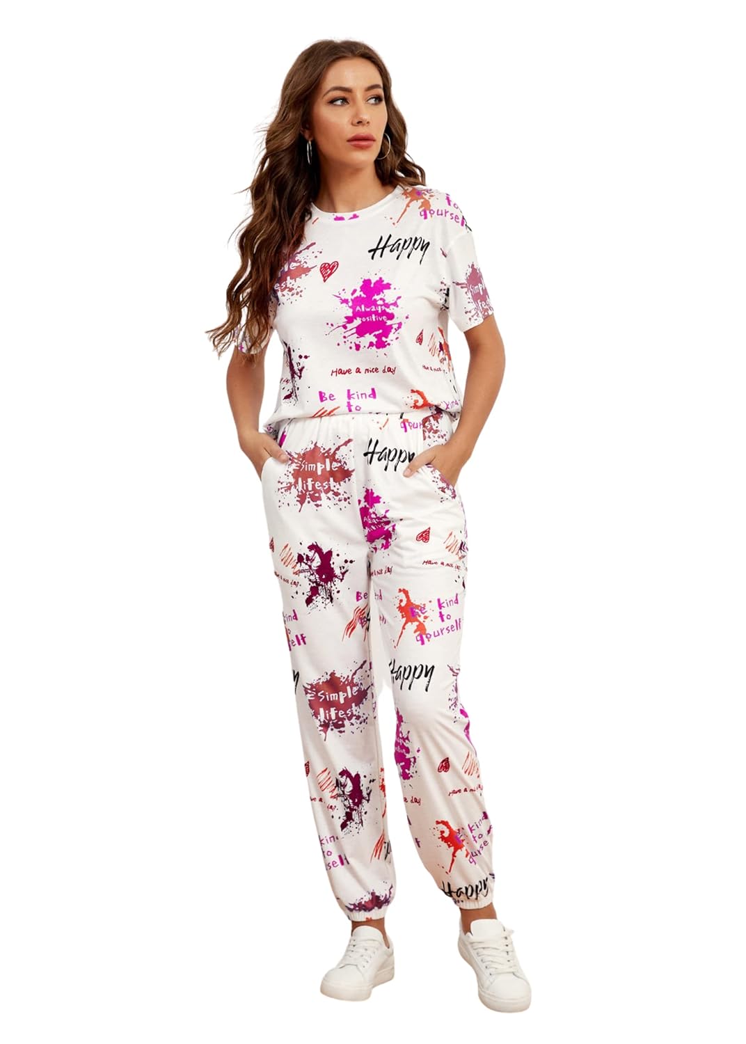 GRECIILOOKS Cotton Co-Ord Set for Women