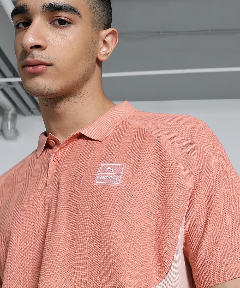 Puma Men's Color Block Regular Fit T-Shirt