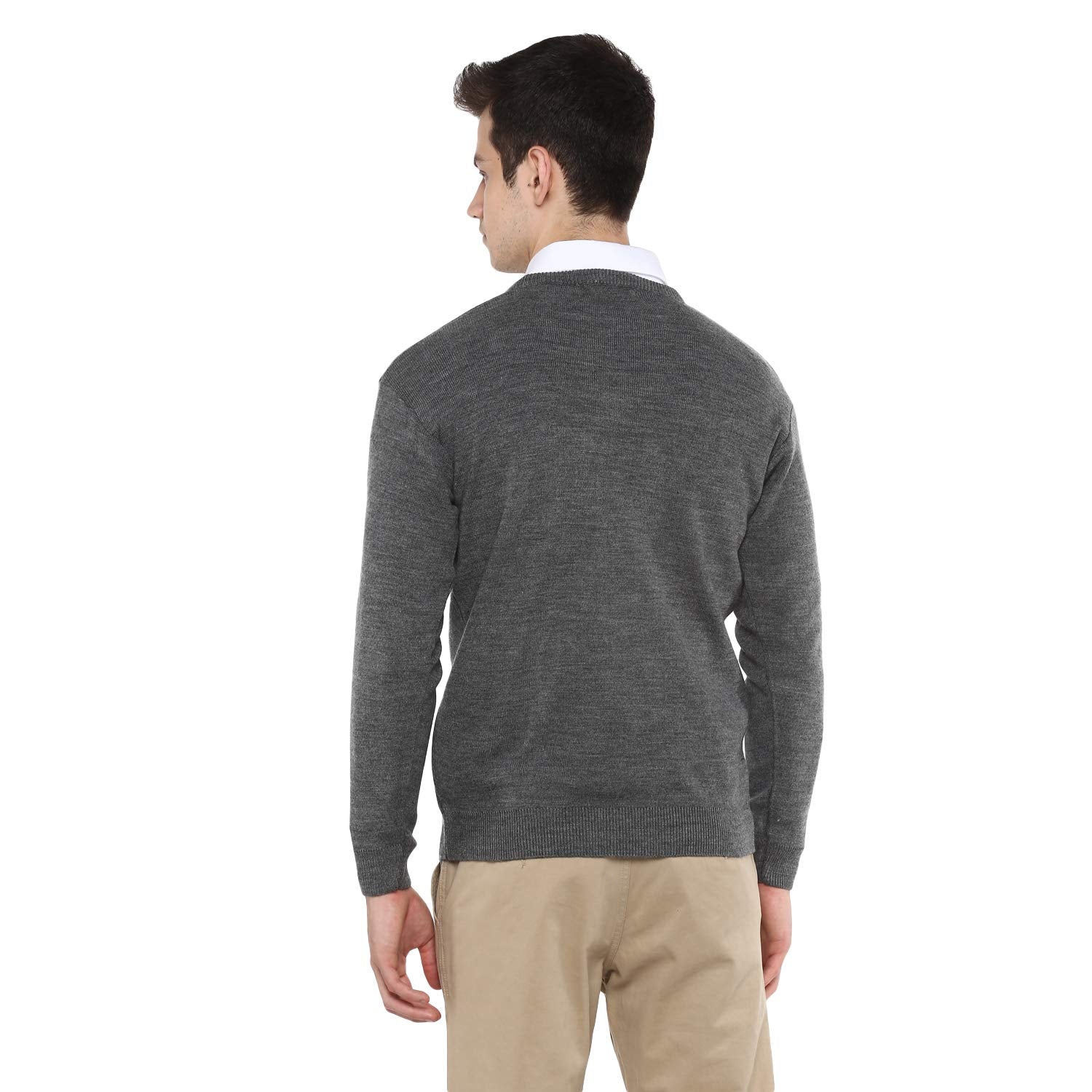 Alan Jones Clothing Men's Acrylic V-Neck Sweater