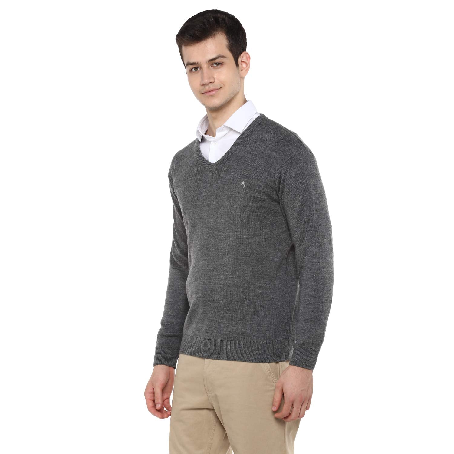 Alan Jones Clothing Men's Acrylic V-Neck Sweater