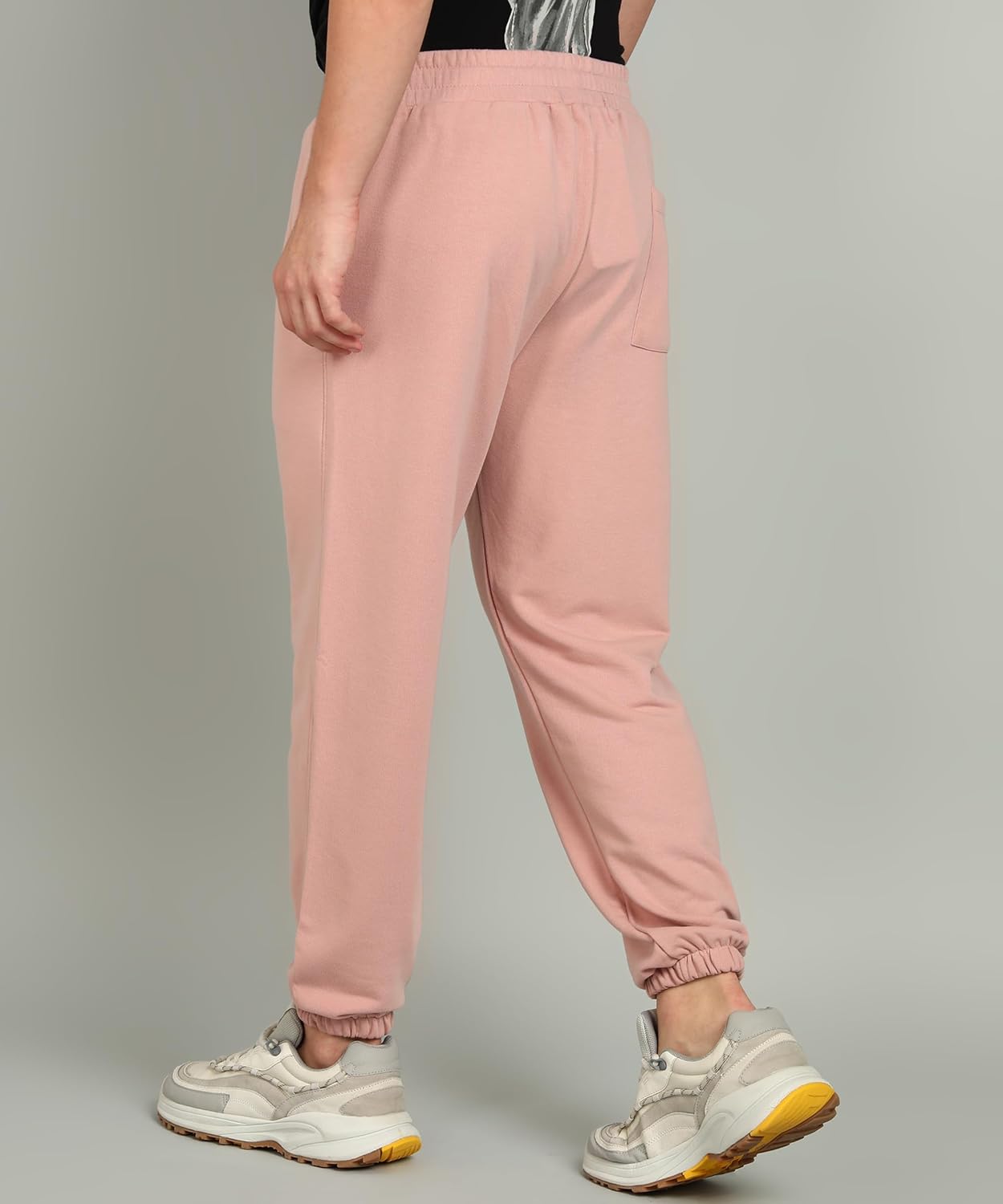 Alan Jones Clothing Men Solid Regular Fit Joggers Track Pant-4