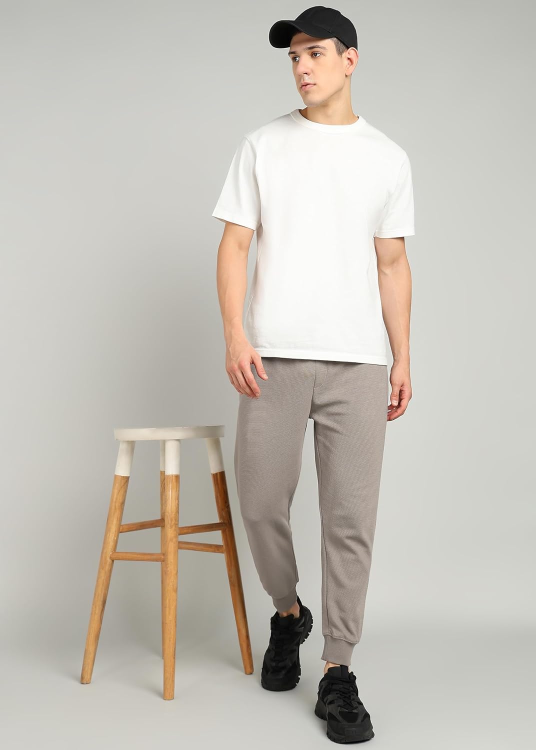 Alan Jones Clothing Corduory Regular Fit Joggers Track Pant-3