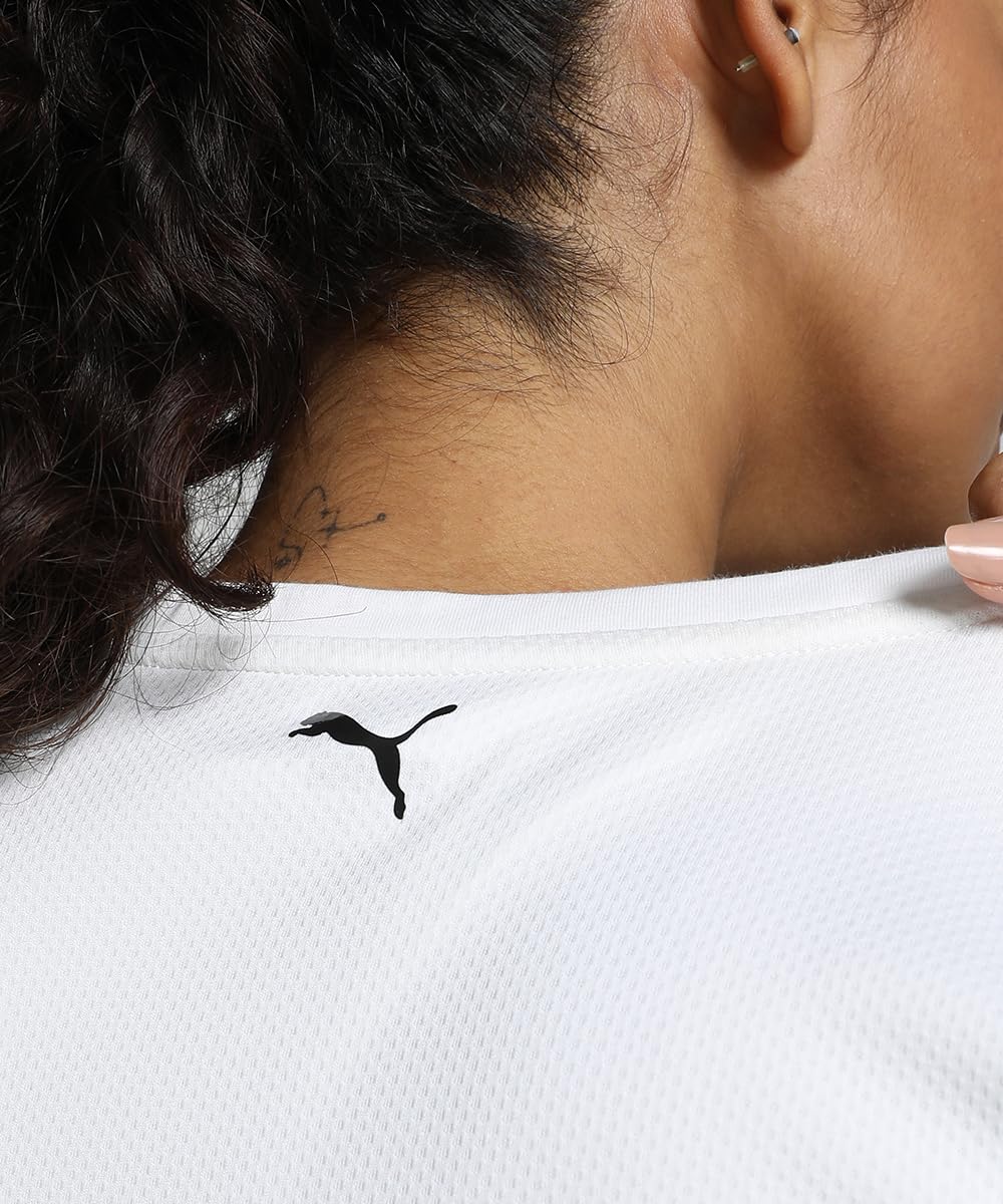 Puma Women's Printed Regular Fit T-Shirt