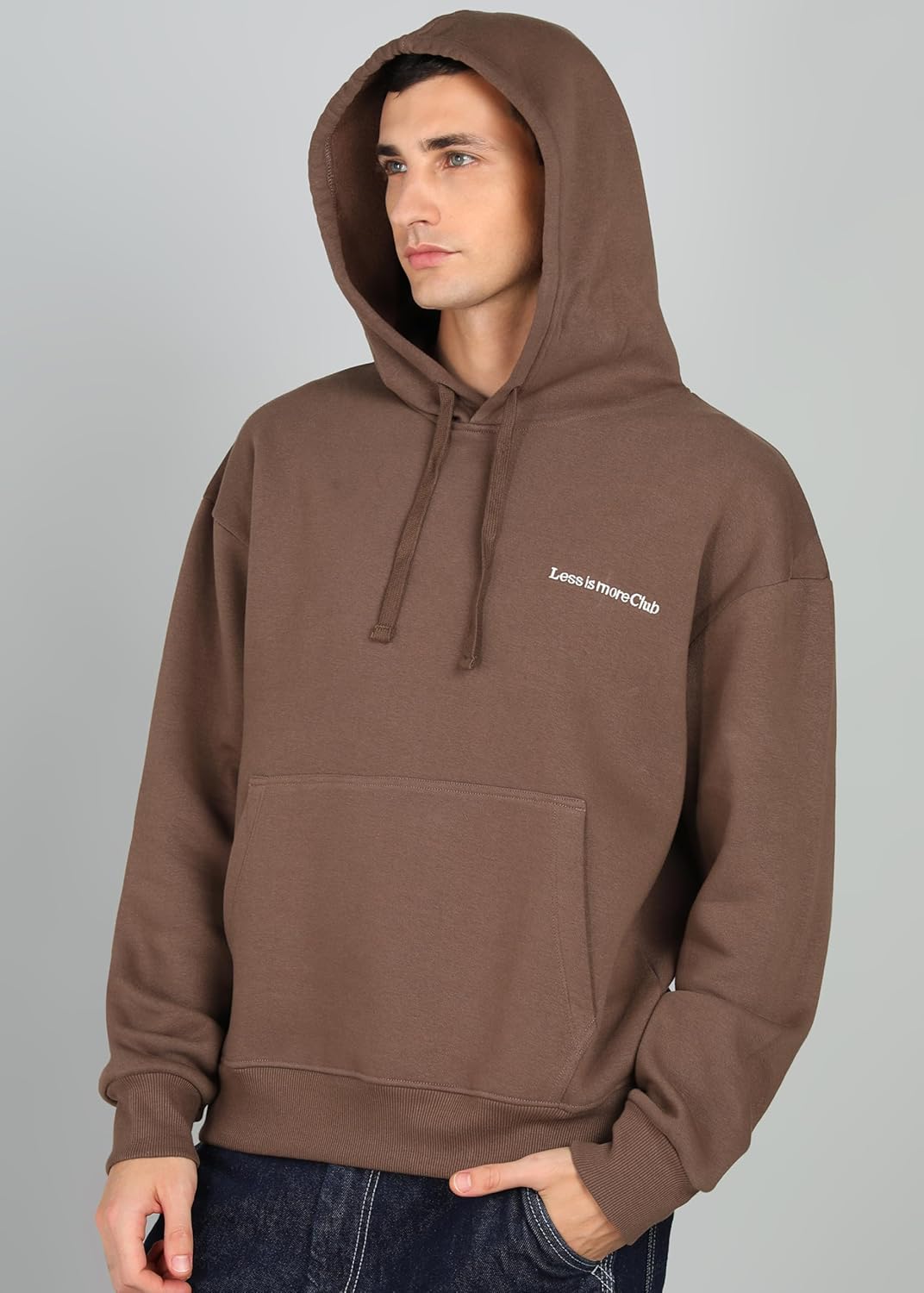 Alan Jones Clothing Cotton Blend Printed Men's Oversize Hooded Neck Hoodies