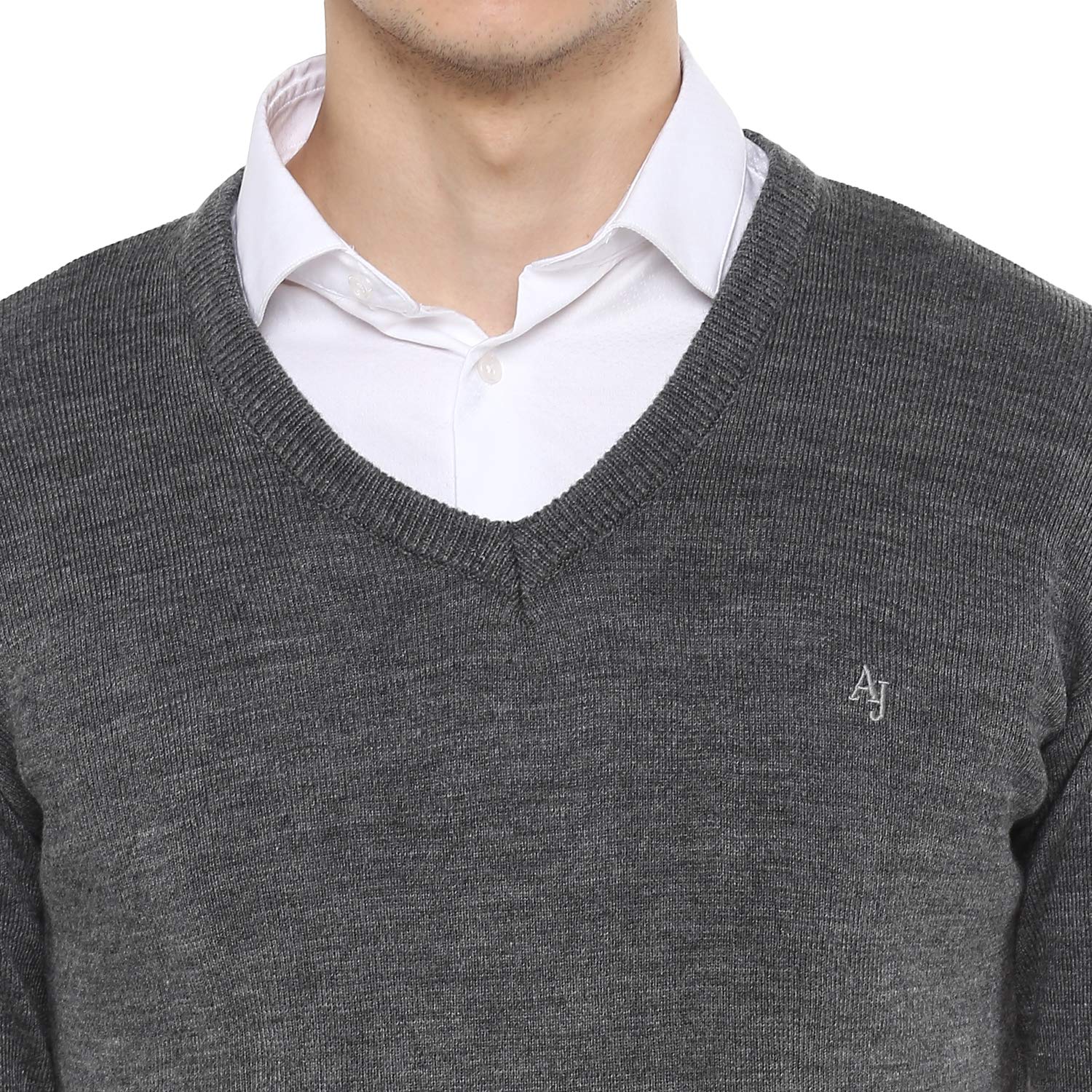 Alan Jones Clothing Men's Acrylic V-Neck Sweater