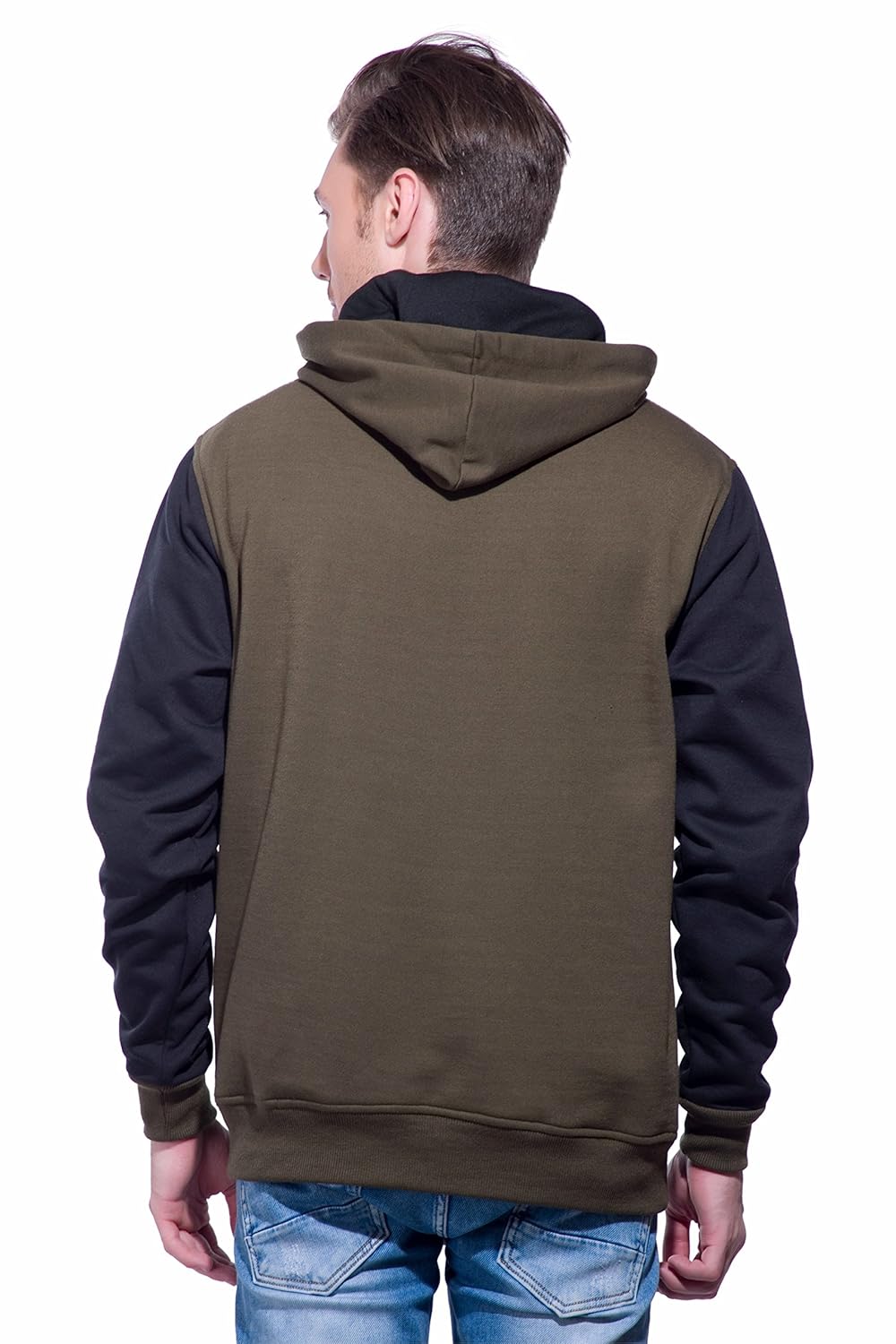 Alan Jones Clothing Men's Cotton Hooded Neck Sweatshirt