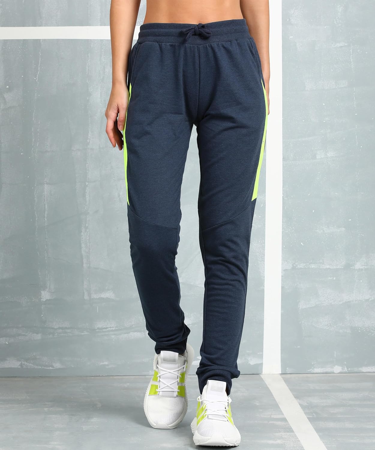 Alan Jones Clothing Women's Solid Slim Fit Joggers Track Pant