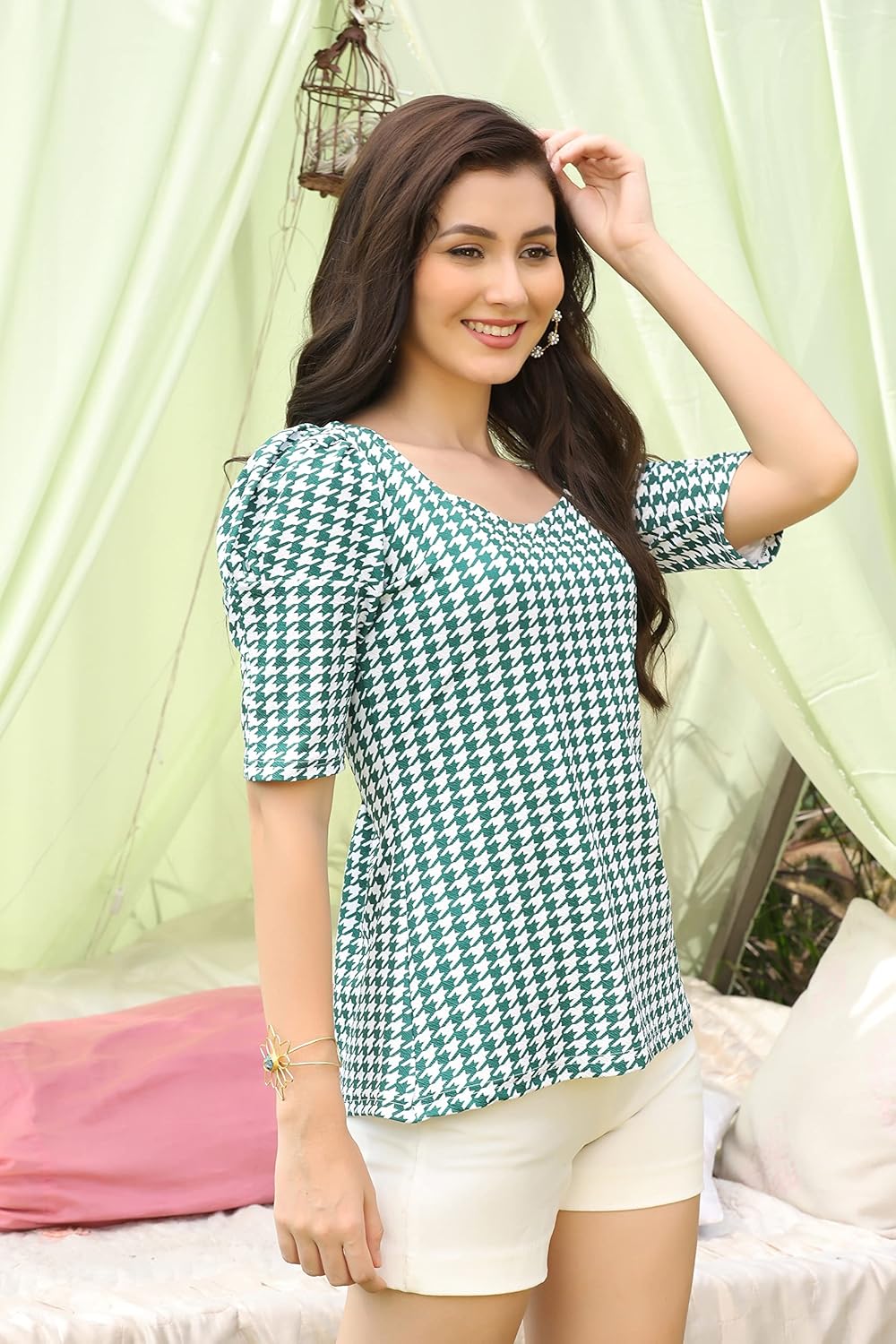 GRECIILOOKS Women's Regular Fit Tops