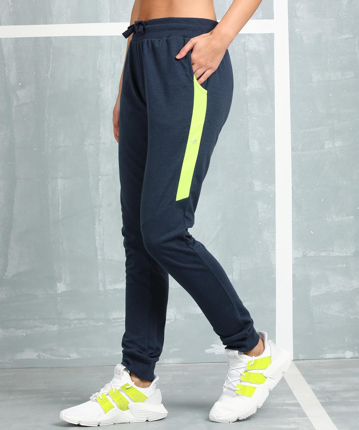 Alan Jones Clothing Women's Solid Slim Fit Joggers Track Pant