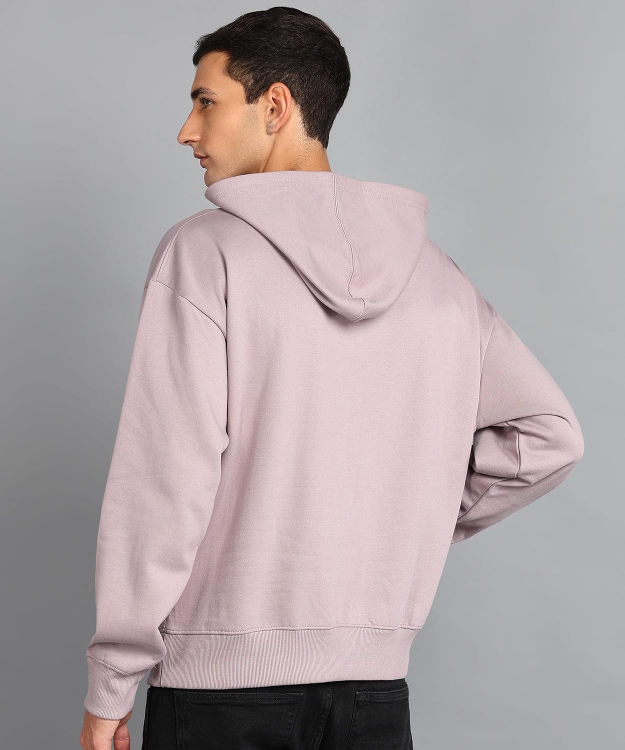 Alan Jones Clothing Men's Cotton Oversize Hooded Hoodie-4