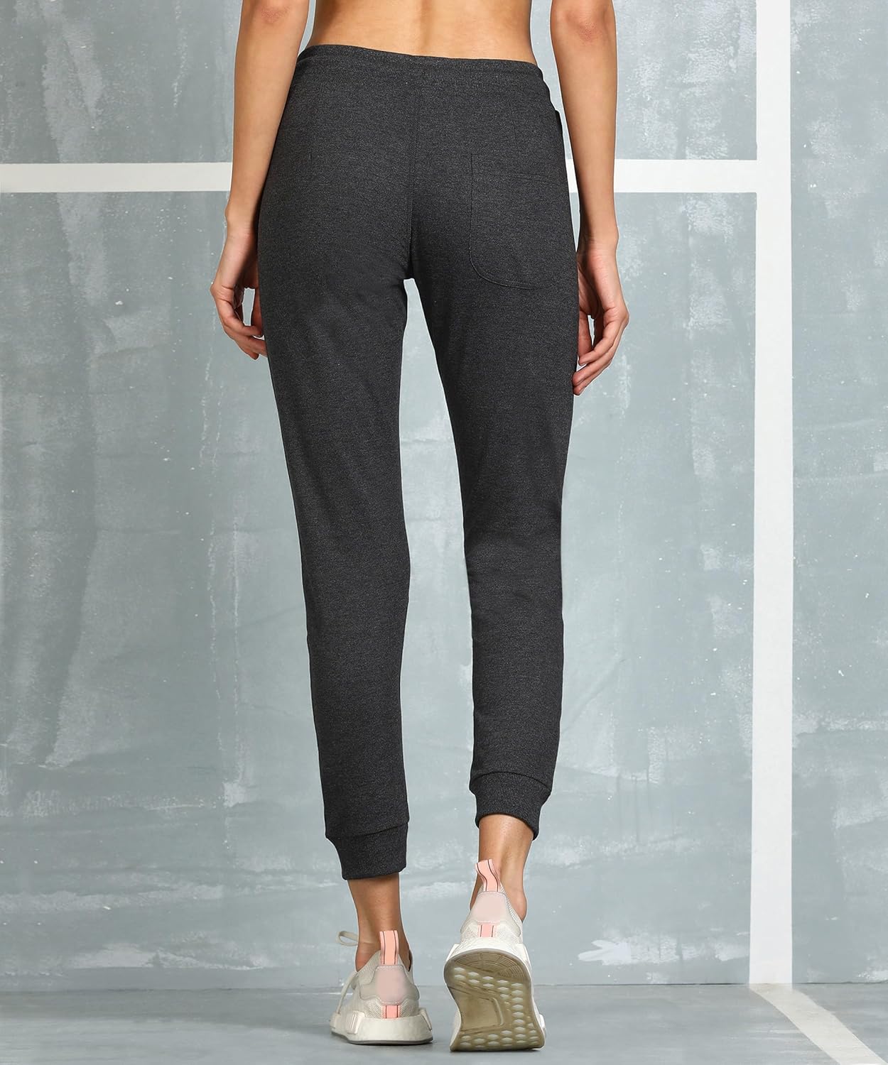 Alan Jones Clothing Women's Solid Slim Fit Joggers Track Pant