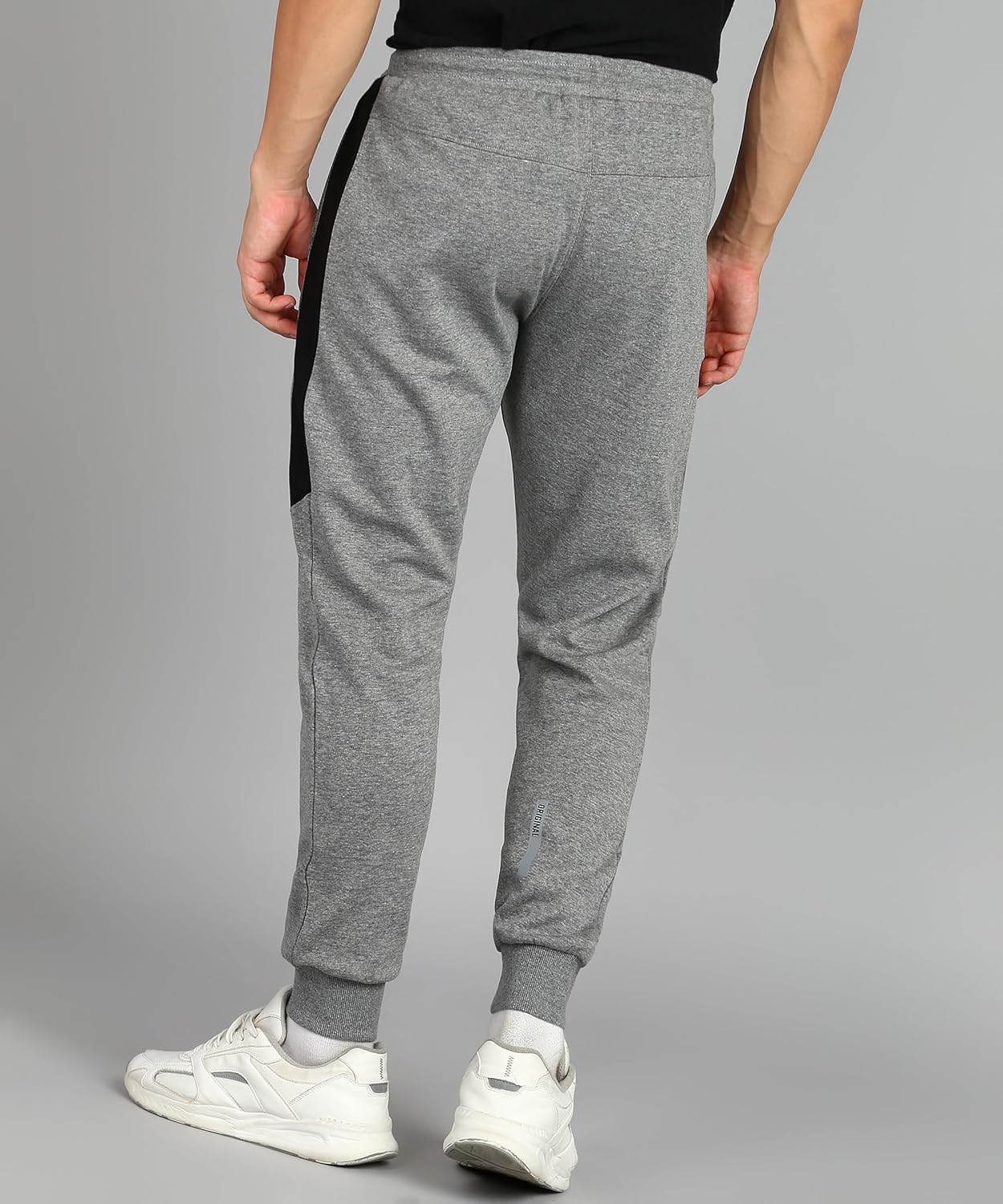 Alan Jones Clothing Men's Solid Regular Fit Joggers Track Pant