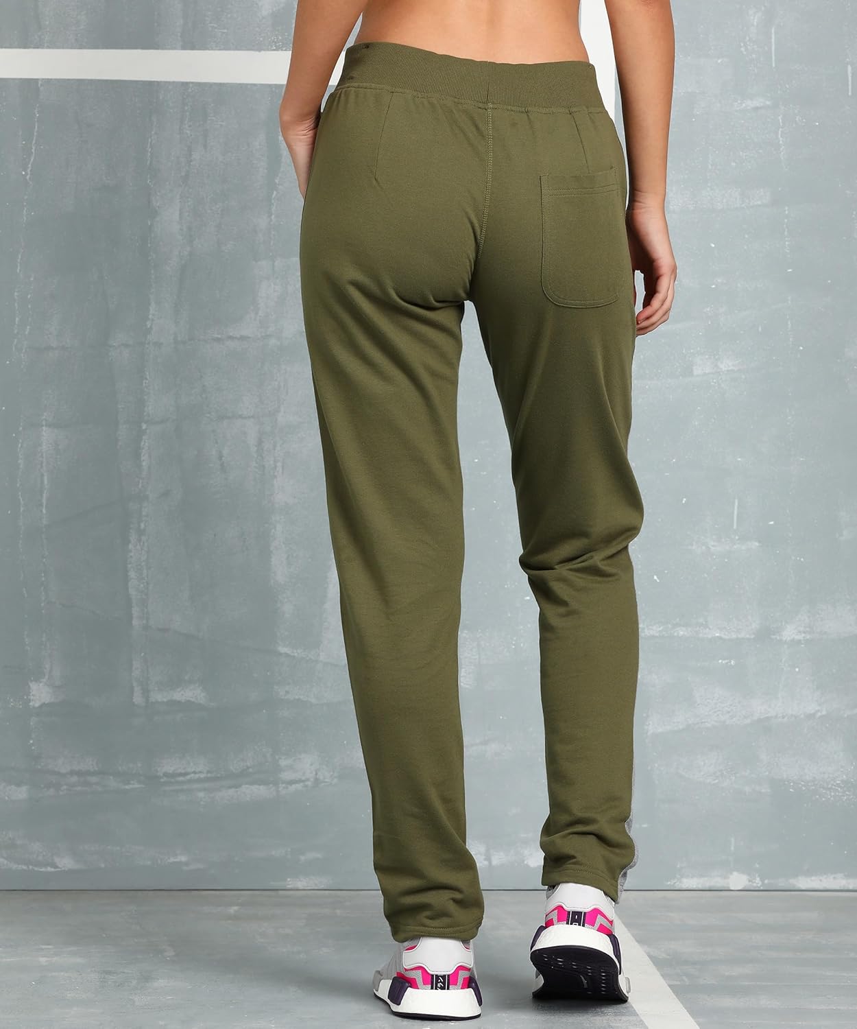 Alan Jones Clothing Women's Slim Fit Printed Track Pants