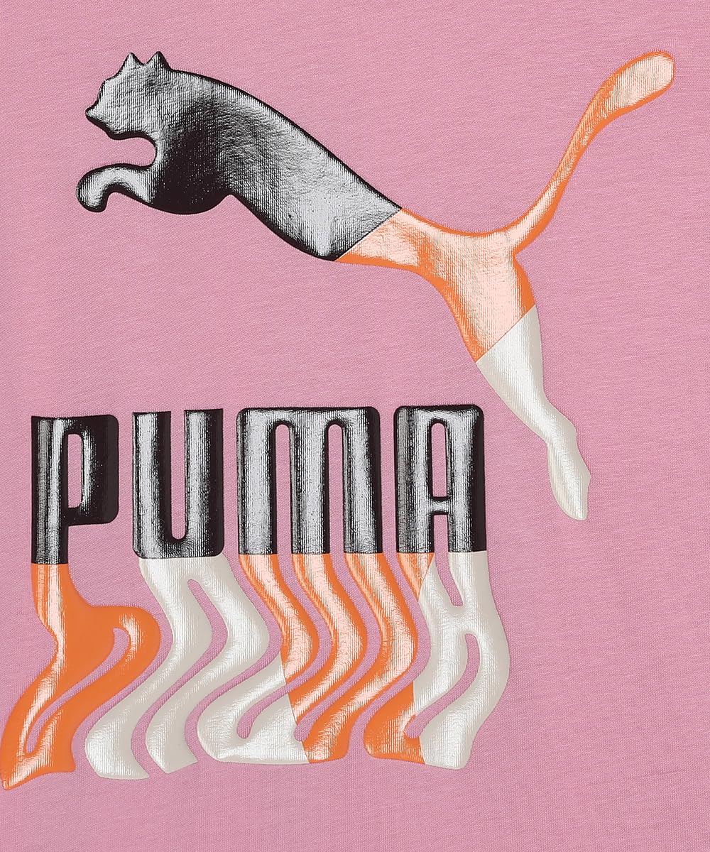 Puma Girl's Regular Fit T-Shirt