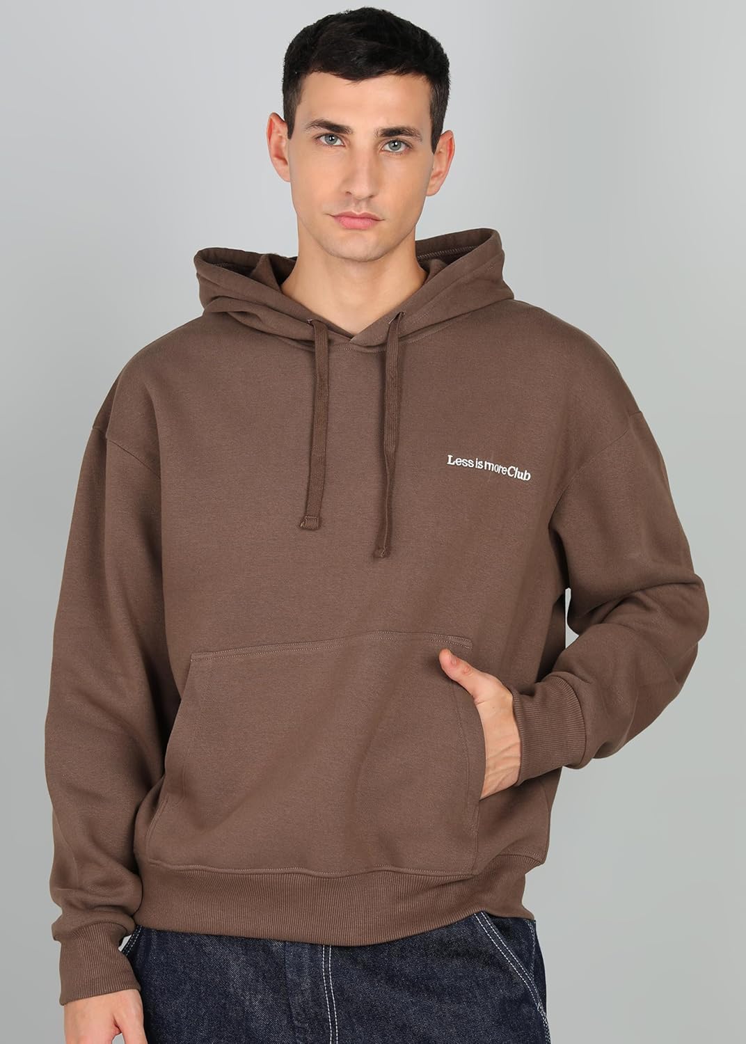 Alan Jones Clothing Cotton Blend Printed Men's Oversize Hooded Neck Hoodies