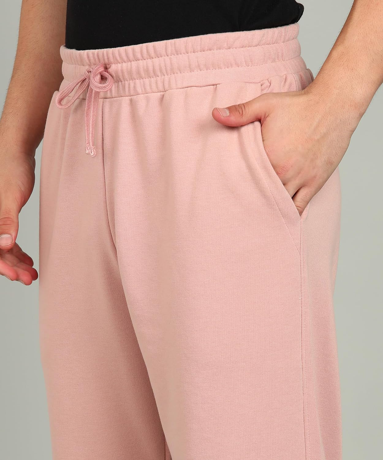 Alan Jones Clothing Men Solid Regular Fit Joggers Track Pant-5