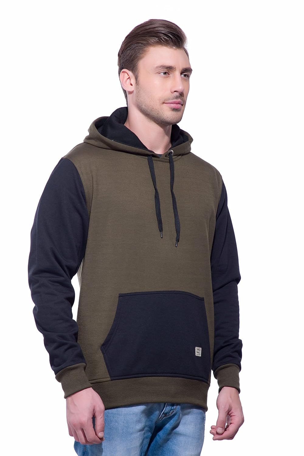 Alan Jones Clothing Men's Cotton Hooded Neck Sweatshirt