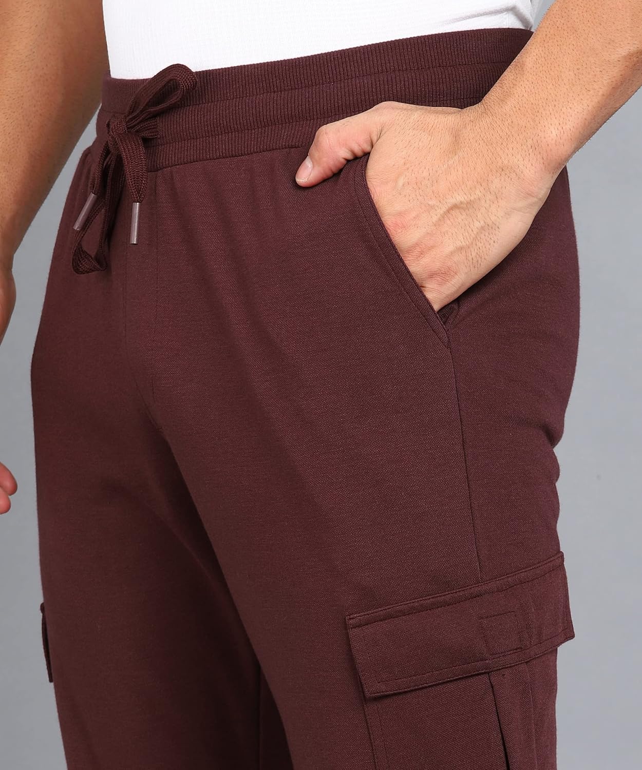 Alan Jones Clothing Men's Cargo Joggers Track Pant